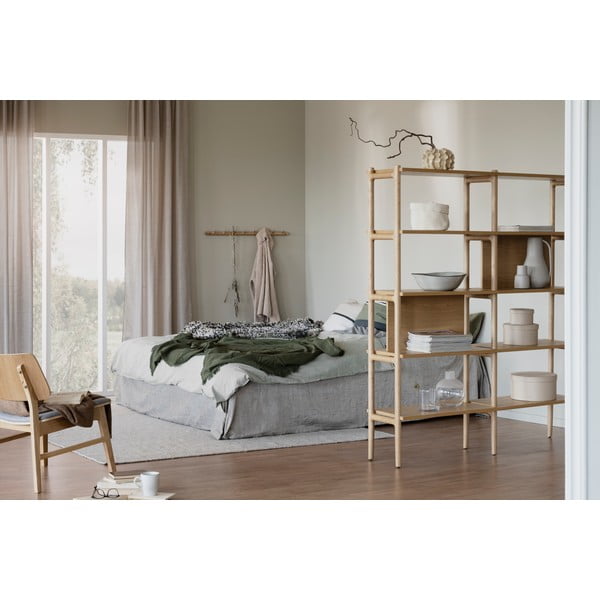 Grāmatplaukts no ozolkoka Rowico Holton-image-3