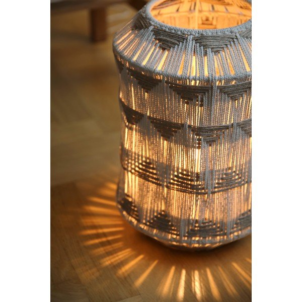 Dabīga toņa galda lampa ar auduma/džutas abažūru (augstums 35 cm) Ano – Markslöjd-image-2