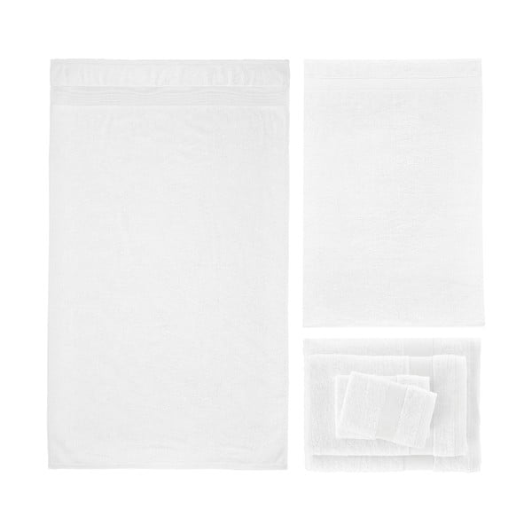 Balti frotē kokvilnas dvieļi komplektā (6 gab.) Anti-Bacterial – Catherine Lansfield-image-2