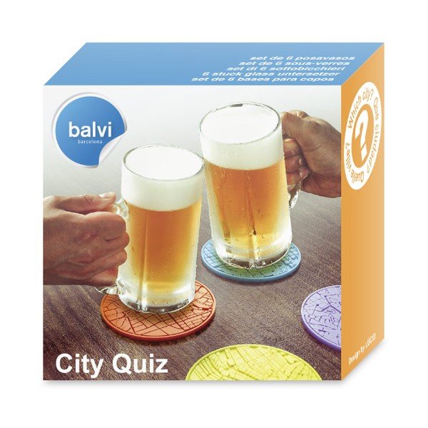 6 Balvi City Quiz paliktņu komplekts-image-1
