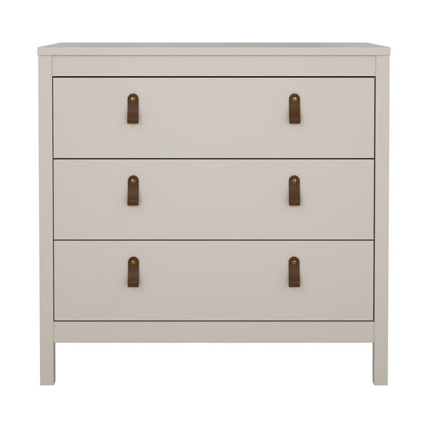 Pelēkbēša kumode 82x80x38 cm Madrid – Tvilum