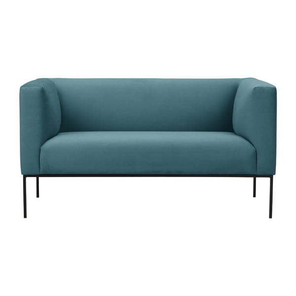 Tirkīzzils dīvāns Windsor & Co Sofas Neptūns, 145 cm