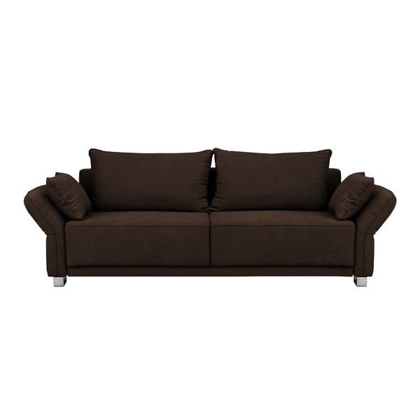 Brūns dīvāns ar krātuvi Windsor & Co Sofas Casiopeia, 245 cm
