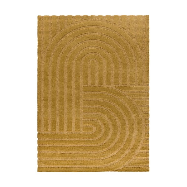 Sinepju dzeltens paklājs 80x150 cm Snowy – Universal