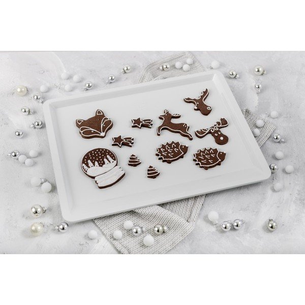 Balta cepešpanna Dr. Oetker White Christmas Baking, 42 x 33 cm-image-1