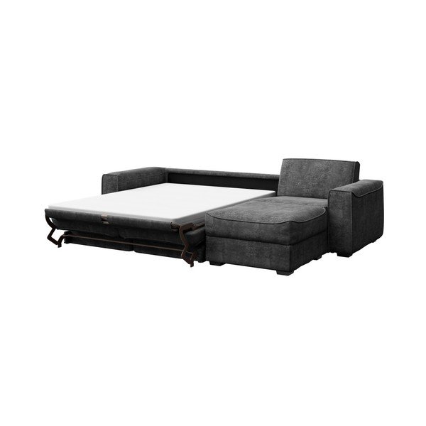 Tumši pelēks dīvāns ar maināmu sēdmoduli MESONICA Munro, 308 cm-image-3