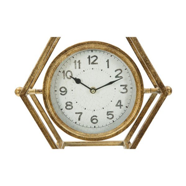 Mauro Ferretti galda pulkstenis zelta krāsā Ret-image-4