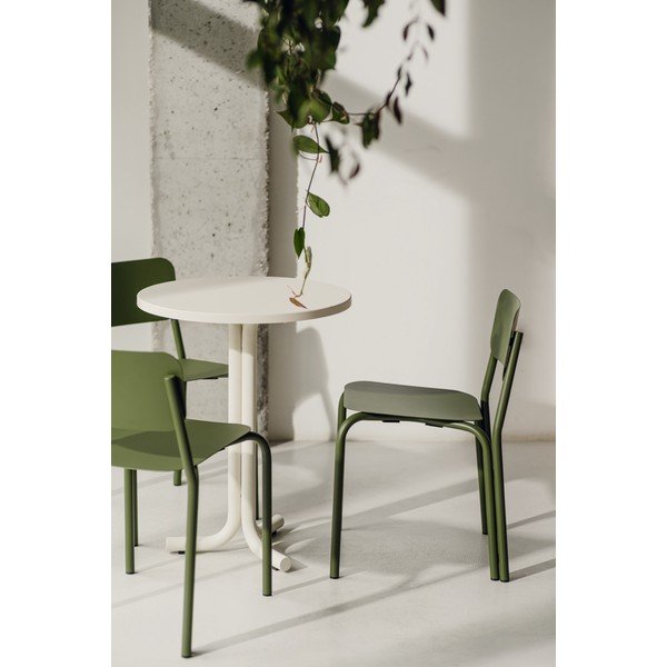 Metāla apaļš dārza ēdamgalds ø 59 cm Nokk – noo.ma-image-2