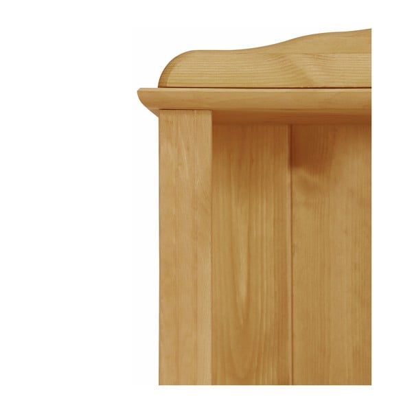 Dabīga toņa priedes masīvkoka grāmatplaukts 70x181 cm Ella – Støraa-image-4