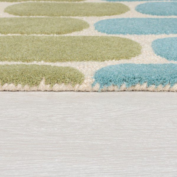 Dzelteni zaļš vilnas paklājs Flair Rugs Fossil, 160 x 230 cm-image-3