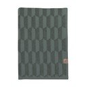 Tumši zaļš kokvilnas dvielis 50x95 cm Geo – Mette Ditmer Denmark