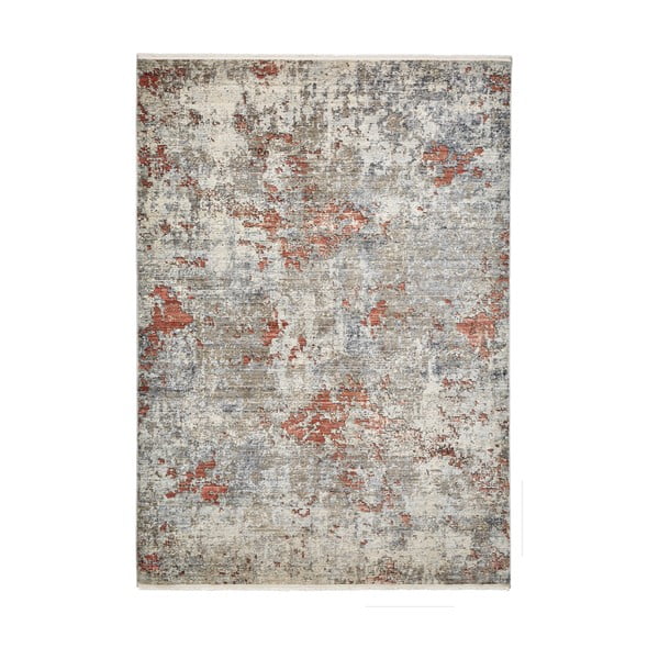Terakotas pelēks paklājs Think Rugs Athena, 160 x 220 cm