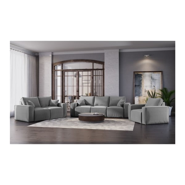 Cosmopolitan Design Miami pelēks dīvāns, 180 cm-image-4