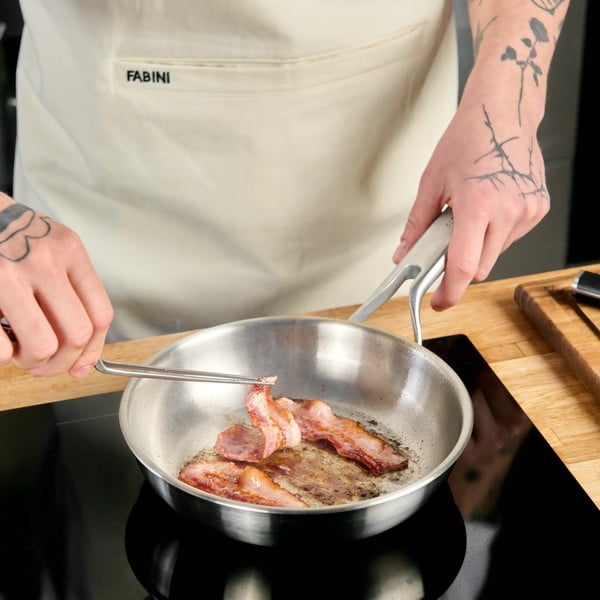 Nerūsējošā tērauda panna ø 20 cm Lucca 3.0 – FABINI-image-1