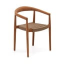 Dabīga toņa masīvkoka dārza krēsli (4 gab.) Ydalia – Kave Home