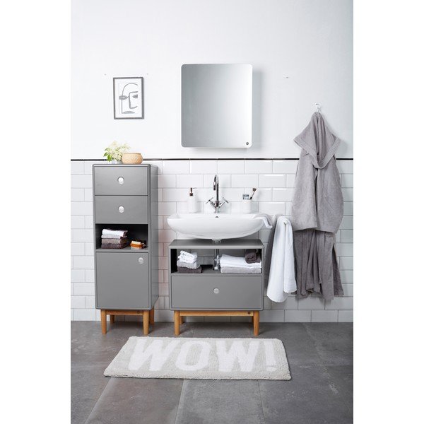 Pelēks skapītis zem izlietnes 66x45 cm Color Bath – Tom Tailor-image-1