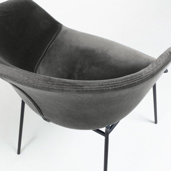 Pelēks krēsls Kave Home Zadine-image-1