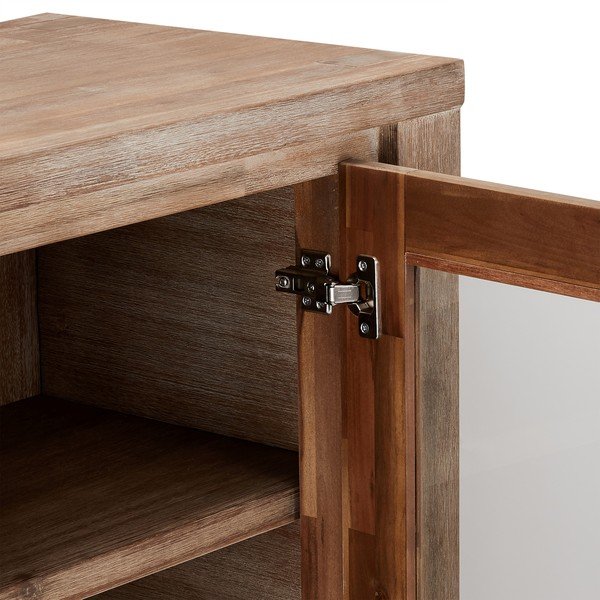 Kumode no akācijas koka Furnhouse Alaska-image-3