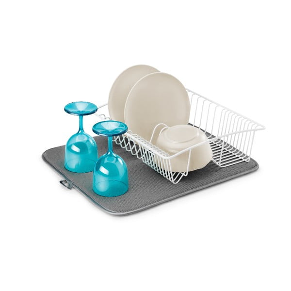 Mikrošķiedras paklājs trauku žāvēšanai Metaltex, garums 45 cm-image-2