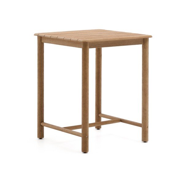 Akācijas masīvkoka dārza bāra galds 78x78 cm Sori – Kave Home