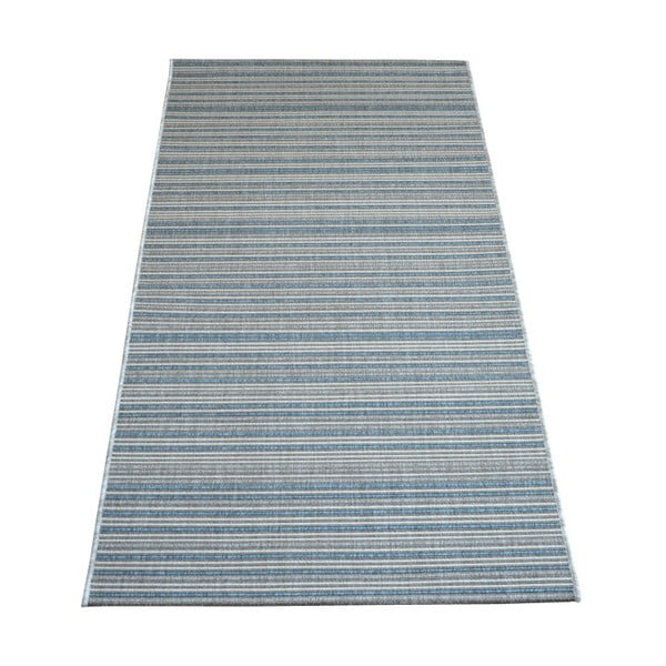 Ļoti izturīgs paklājs Webtappeti Stripes Aqua Star, 80 x 150 cm