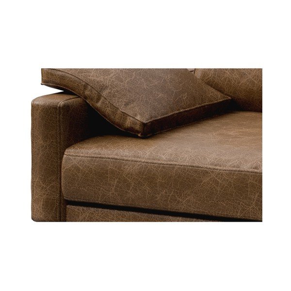 Brūns ādas dīvāns MESONICA Musso, 211 cm-image-4