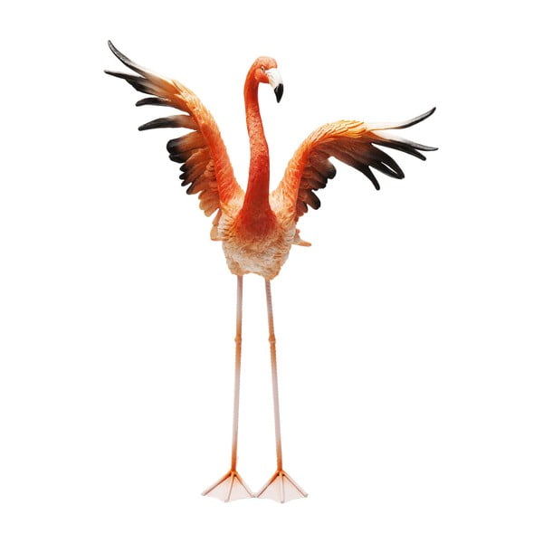Dekoratīva statuete Kare Design Flamingo Road Fly, augstums 66 cm