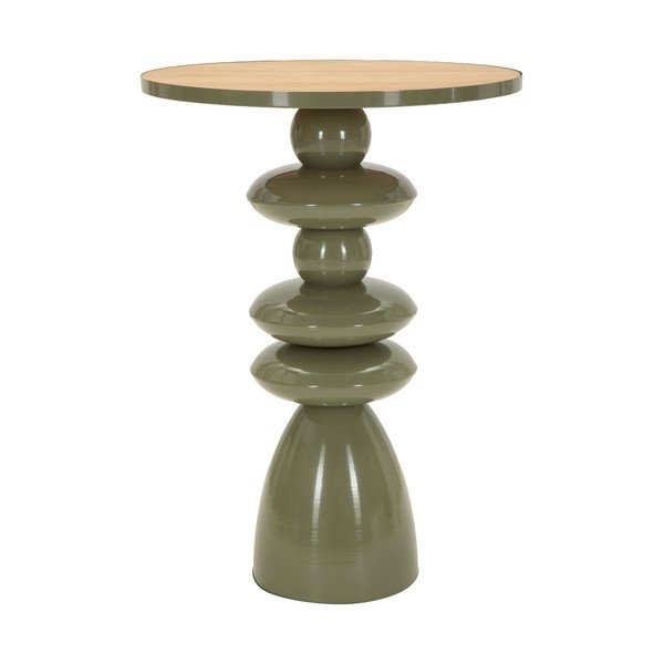 Metāla apaļš sānu galdiņš ø 45,5 cm Metal Console – Mauro Ferretti