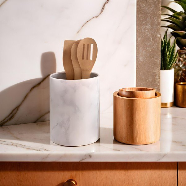 Nerūsējošā tērauda virtuves piederumu statīvs Easton – Premier Housewares-image-2