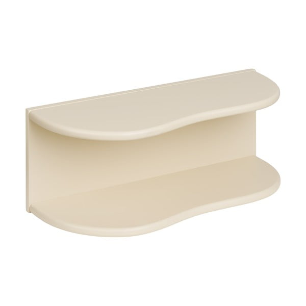 Bēšs daudzlīmeņu sienas plaukts 44 cm Botta – House Nordic