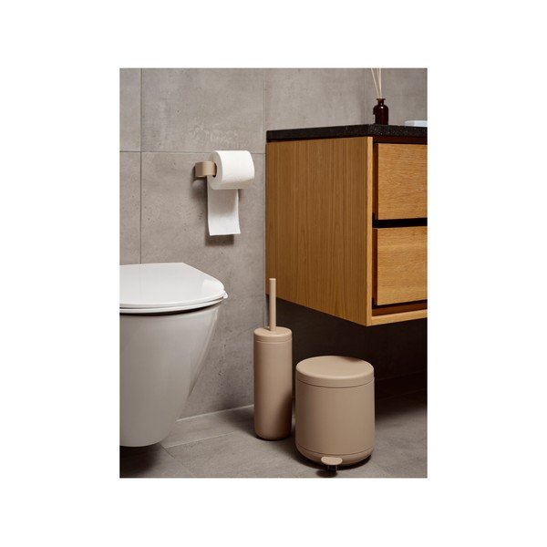 Bēšs metāla sienas tualetes papīra turētājs Ume – Zone-image-1