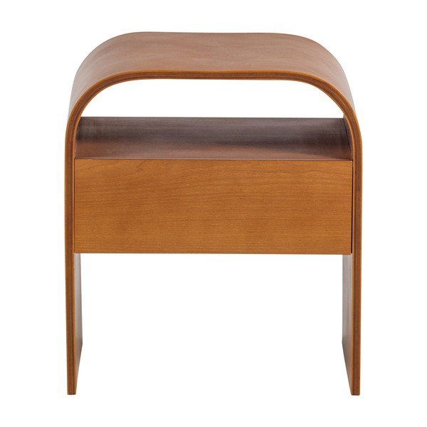 Dabīga toņa naktsskapītis ar plauktiem Momo – WOOOD-image-3