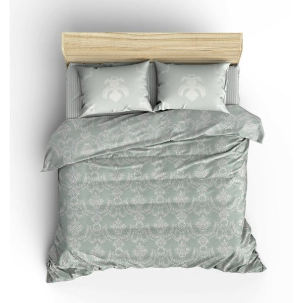 Viegls gultas pārklājs Pure Water Green, 200 x 235 cm