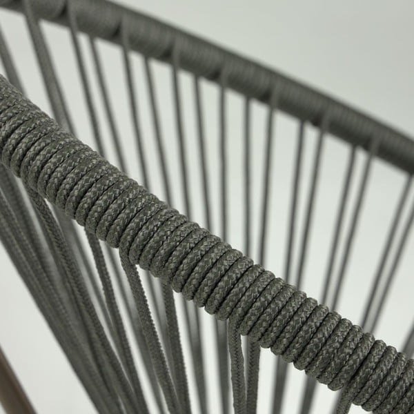 Dārza krēsls ar zaļu pinumu Kave HomeSamantha-image-1