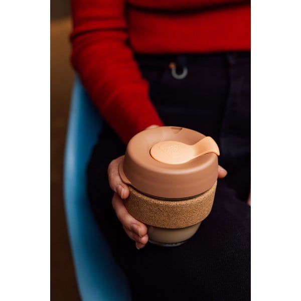 Rozā/brūna ceļojumu krūze 227 ml Brew Frappe S – KeepCup-image-2