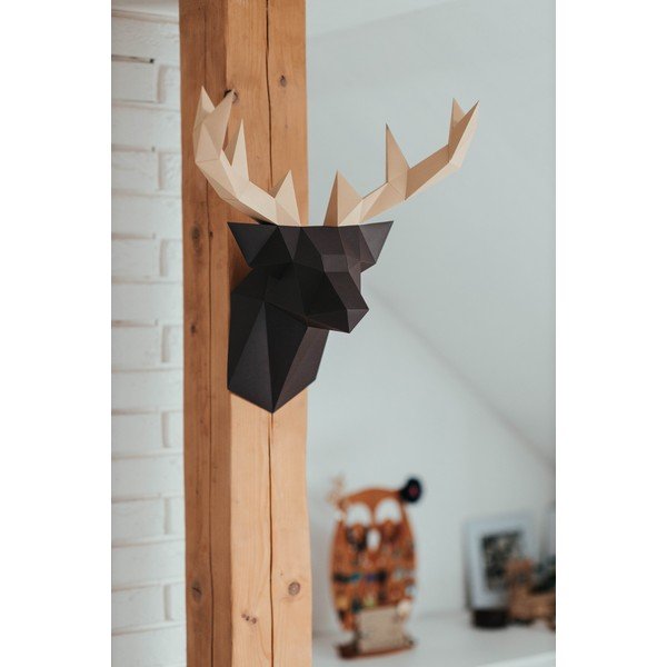 Radošs komplekts papīra locīšanai Papertime Brown Deer-image-1