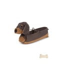 Tumši brūns tekstila bērnu rotaļlietu grozs 59x16x23 cm Sparky – Lorena Canals