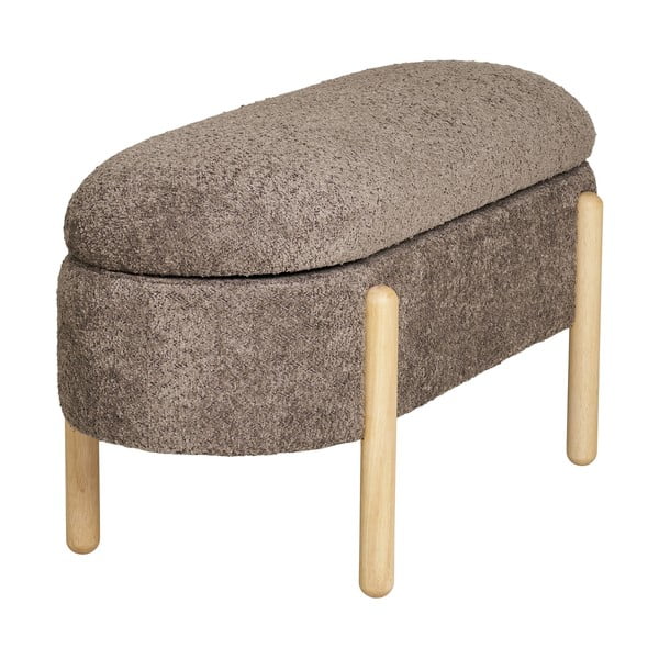 Brūns sols no buklē auduma Branca – House Nordic-image-3