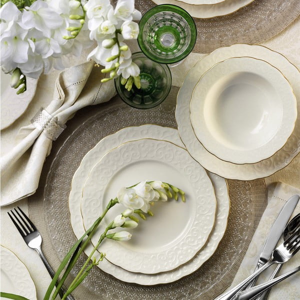 Porcelāna trauku komplekts (24 gab.) Kutahya Simplicity-image-1