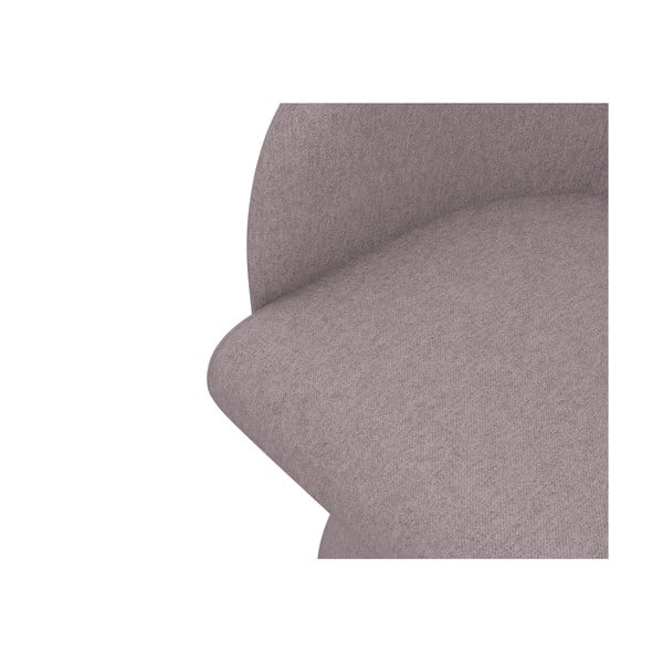 Gaiši violets polsterēts ēdamistabas krēsls Kanoa – Makamii-image-4