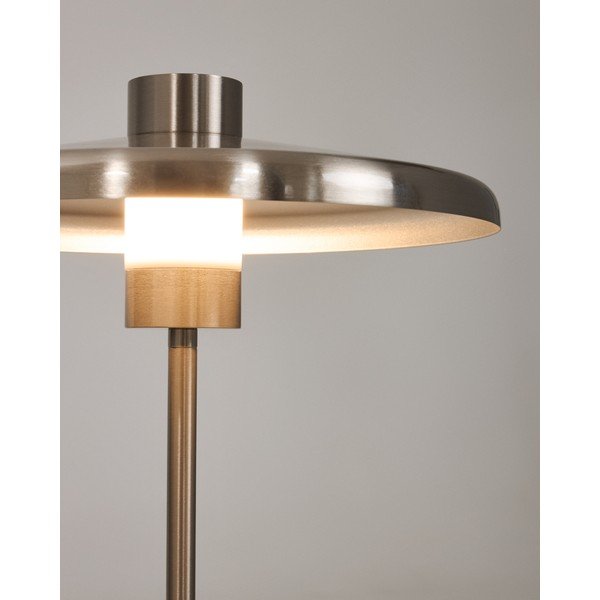 Sudraba krāsas galda lampa ar metāla abažūru (augstums 32,5 cm) Nuvira – Kave Home-image-3