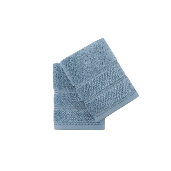 2 zilu dvieļu komplekts Foutastic Arella-image-3