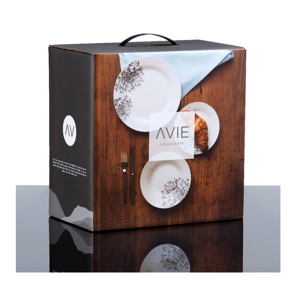 Porcelāna pusdienu komplekts (12 gab.) Avie – Premier Housewares-image-2