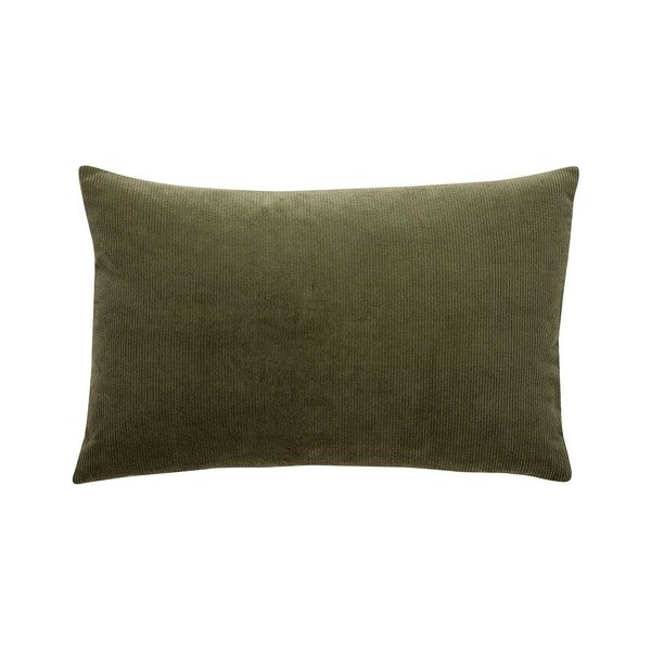 Zaļi bēšs spilvens Hübsch Cleo, 60 x 40 cm-image-2