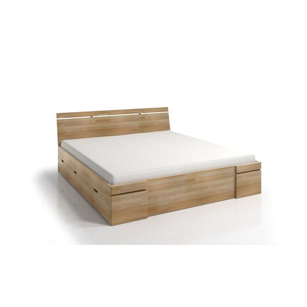 Divguļamā buka koka gulta ar atvilktni SKANDICA Sparta Maxi, 180 x 200 cm-image-3