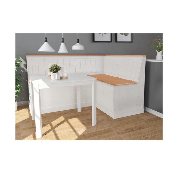 Balts priedes stūra sols ar uzglabāšanas vietu Støraa Silas-image-3