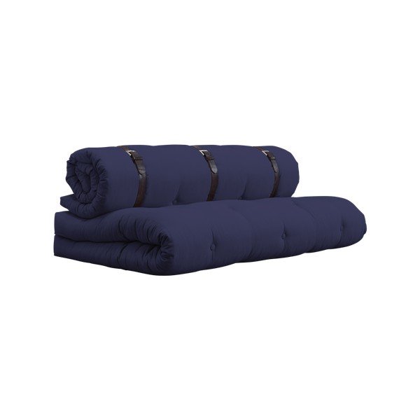 Maināms dīvāns ar ādas siksnām Karup Buckle Up Navy-image-3