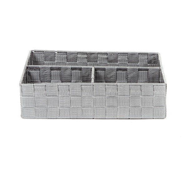 Pelēks vannas istabas organizators Compactor Stan, 32 x 25 cm-image-2