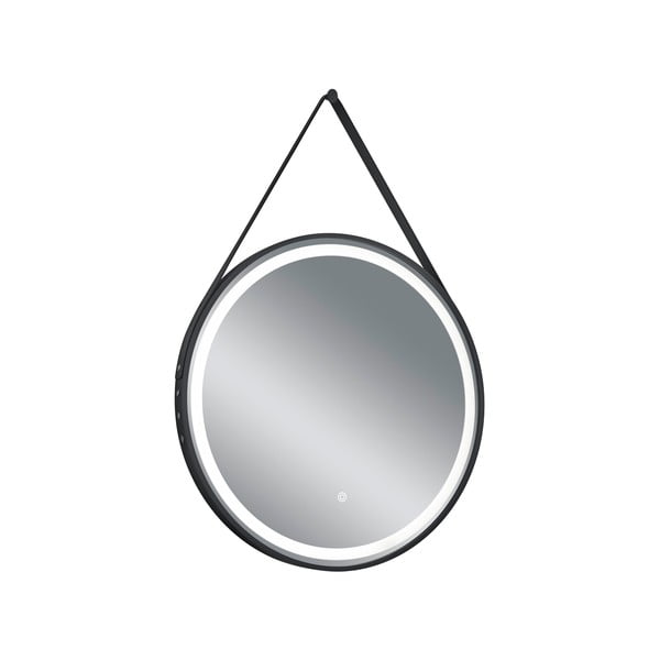 Sienas spogulis ar gaismu ø 60 cm Fine – Mirrors and More-image-2