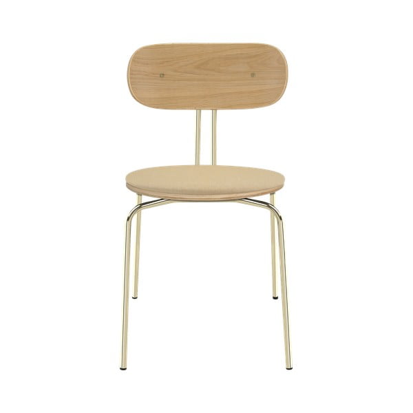 Bēšs/zelta krāsas pusdienu krēsls Curious – UMAGE-image-2